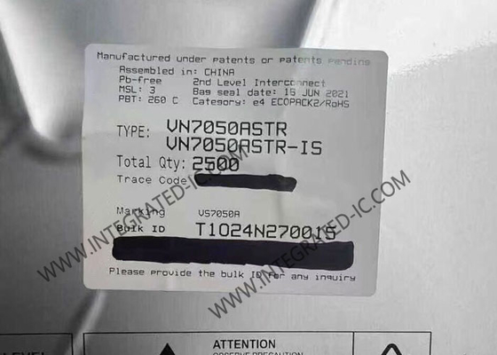 VN7050ASTR Integrated Circuit Chip VIPower High-Side Driver SO8 Load Drivers