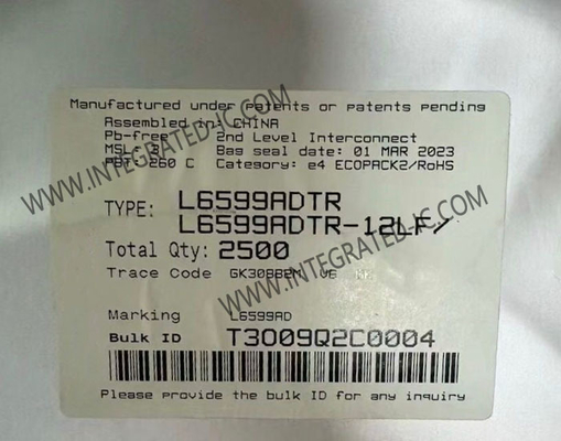 L6599ADTR Integrated Circuit Chip Improved High-Voltage Resonant Controller