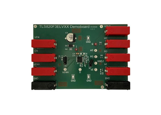 برد ارزیابی رگولاتور ولتاژ خطی تک کاناله TLS820F3EL-V33 برای راهکارهای تعبیه شده