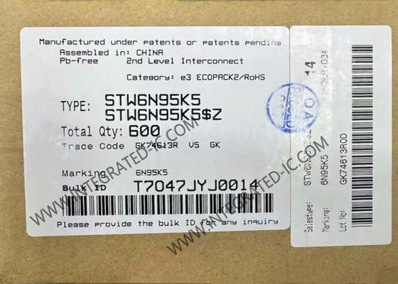 تراشه مدار مجتمع STW6N95K5 ترانزیستورهای MOSFET کانال N سری MDmesh K5 950V