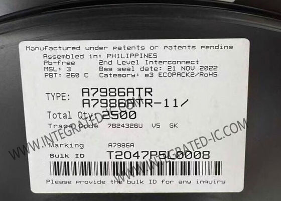 A7986ATR تراشه مدار یکپارچه 3A مرحله پایین تنظیم کننده HSOP8 تنظیم کننده Buck