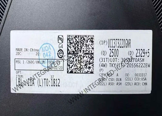 تراشه مدار مجتمع UCC37322DGNR درایور MOSFET تک 9A با سرعت بالا و سمت پایین با فعال‌سازی
