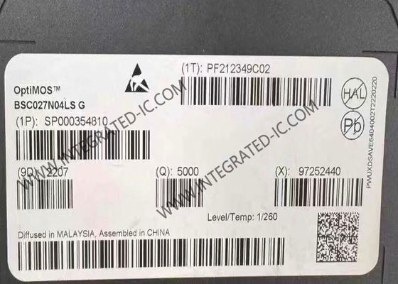 تراشه مدار مجتمع BSC027N04LSG ترانزیستورهای MOSFET قدرت کانال N OptiMOS 40V