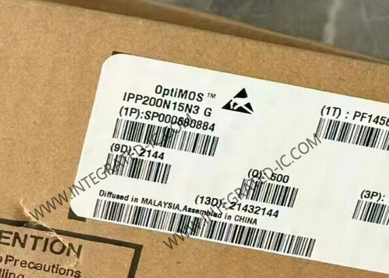 IPP200N15N3G OptiMOSTM 3 Power MOSFET ترانزیستور N-Channel 150V 50A 20mOhms تراشه مدار یکپارچه