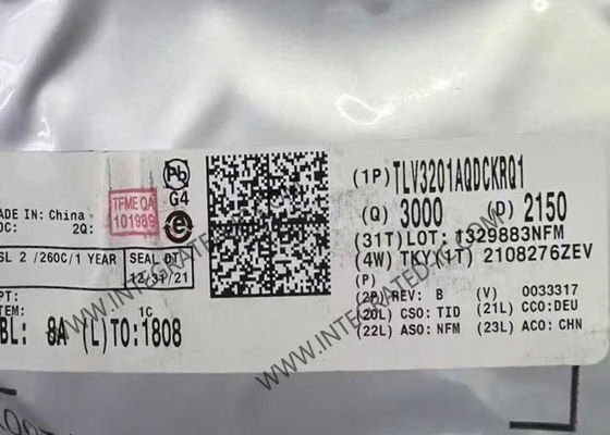 TLV3201AQDCKRQ1 تراشه مدار یکپارچه خودرو با سرعت بالا 40 ns مصرف برق کم 40 μA و ولتاژ کم آفست 1 mV