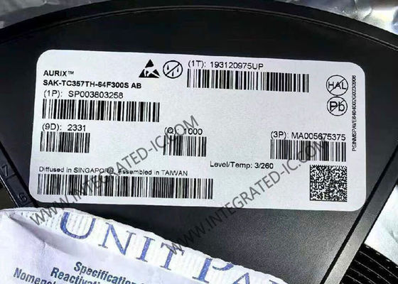 SAK-TC357TH-64F300S AB Microcontroller MCU IC با 3 هسته سرعت 300MHz و حافظه فلش 4MB