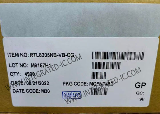 آی سی اترنت RTL8305NB-VB-CG، تراشه واحد، کنترلر سوئیچ اترنت 5 پورت 10/100 مگابیت بر ثانیه