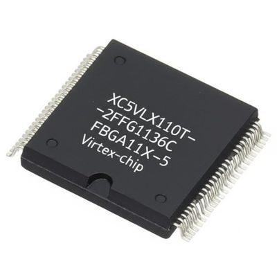 XC5VLX110T-2FFG1136C میدان برنامه نویسی دروازه آرایه FPGA IC FBGA1136 Virtex-5 تراشه FPGA