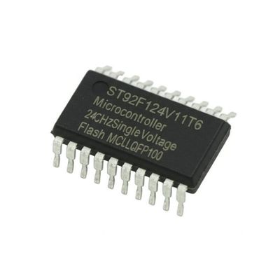 ST92F124V1T6 میکروکنترلر MCU 8-Bit 24MHz Single Voltage Flash MCU در بسته LQFP100