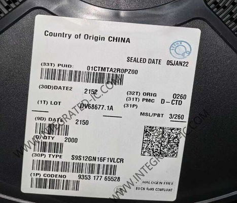 S9S12GN16F1VLCR 16-Bit HCS12 Microcontroller MCU با سرعت 25MHz و حافظه برنامه 16 کیلو بایت در بسته LQFP32