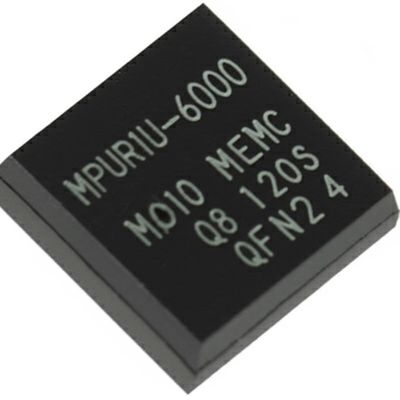 آی‌سی حسگر MPU-6000، دستگاه ردیابی حرکتی MEMS 6 محوره با ژیروسکوپ 3 محوره در پکیج QFN24