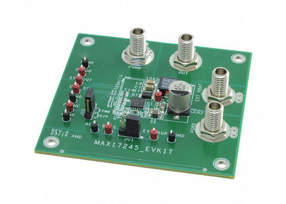 MAX17245EVKIT راه حل های جاسازی شده Synchronous Step Down DC DC Converter Board