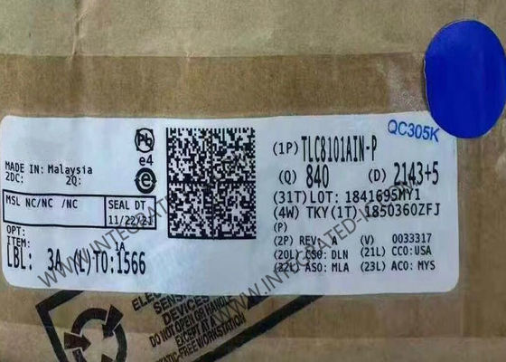 TLC8101AIN، یک تراشه نظارت بر بسته DIP20 با کانال IC، با تشخیص ولتاژ با دقت بالا و مصرف جریان کم