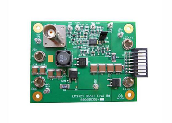 برد ارزیابی LM3424BSTEVAL Embedded Solutions NFET Controller LM3424 Boost