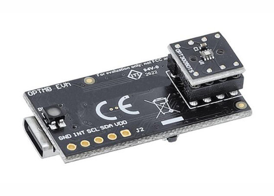 برد ارزیابی حسگر محیطی راهکارهای تعبیه شده OPT3005DTSEVM ماژول ارزیابی OPT3005