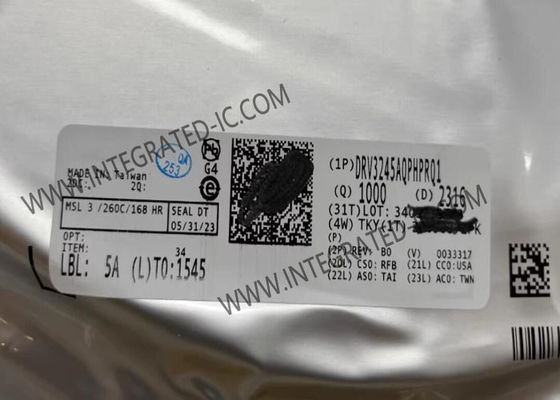 DRV3245AQPHPRQ1 درایور گیت سه فاز 1 آمپر جریان خروجی 4.5 ولت تا 45 ولت آی سی خودرو HTQFP48