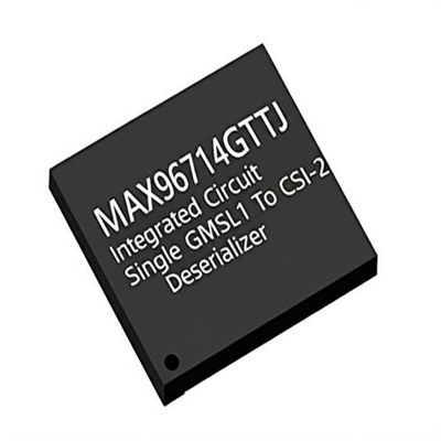 تراشه مدار مجتمع MAX96714GTJ، یک مبدل سریال‌ساز GMSL1 به CSI-2 با انتقال داده با سرعت بالا