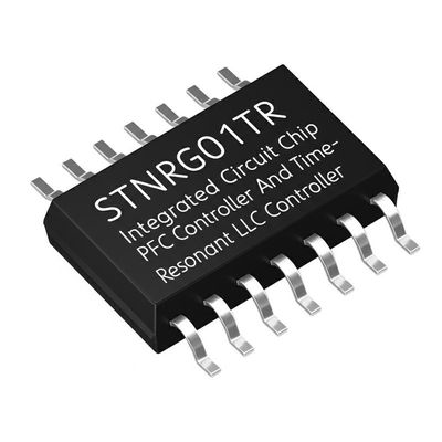 تراشه مدار مجتمع STNRG011TR با مدار راه‌اندازی 800 ولت، بسته 20-SOIC و ولتاژ تغذیه 9.5 ولت تا 19 ولت