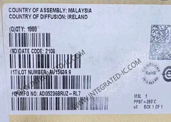 مدار مجتمع ADG5236BRUZ تراشه IC با 2 کانال سوئیچ های دوگانه SPDT، مقاومت روشن 200 اهم و ولتاژ تغذیه 9 ولت تا 40 ولت