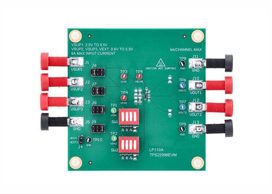 ماژول ارزیابی راه‌حل‌های تعبیه‌شده TPS22996EVM برای سوئیچ بار TPS22996 4A