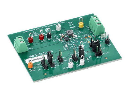 راه حل های تعبیه شده BQ25308EVM شارژر باتری 1 سلولی 17 ولت 3 آمپر ماژول ارزیابی BQ25308