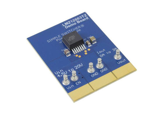 برد نمایشی ماژول توان راه‌حل‌های تعبیه‌شده LMZ12003DEMO، برد نمایشی LMZ12003