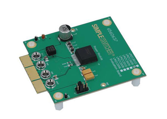 برد ارزیابی راه‌حل‌های تعبیه‌شده LMZ13608EVAL ماژول تغذیه سوئیچینگ ساده 36 ولتی