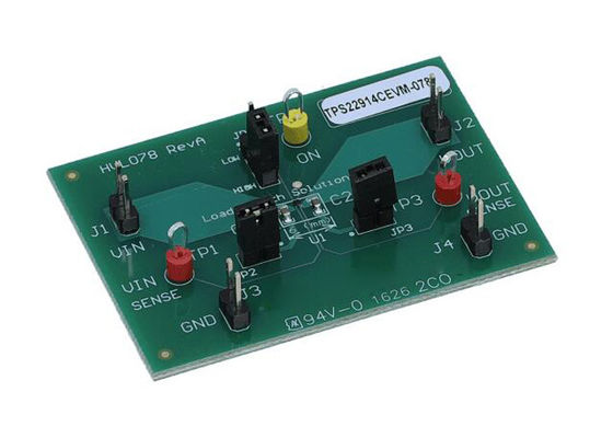 برد ارزیابی راه‌حل‌های تعبیه‌شده TPS22914CEVM-078 ماژول ارزیابی سوئیچ بار TPS22914C