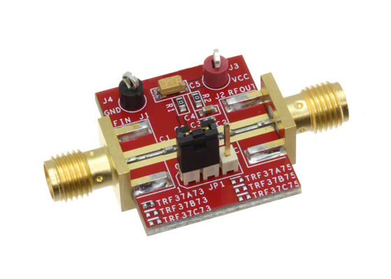 برد ارزیابی تقویت‌کننده RF از 1 مگاهرتز تا 6 گیگاهرتز برای راه‌حل‌های تعبیه‌شده TRF37A73EVM