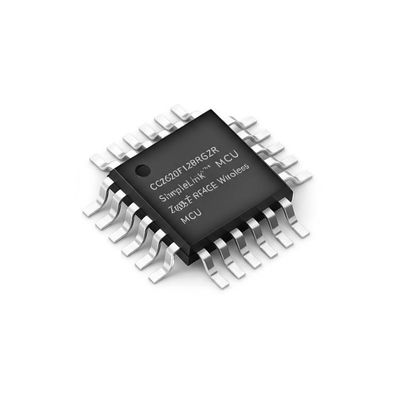 میکروکنترلر CC2620F128RGZR MCU با 2.4 گیگاهرتز ZigBee RF4CE، حافظه فلش 128 کیلوبایتی، رم 28 کیلوبایتی برای کاربردهای بی‌سیم