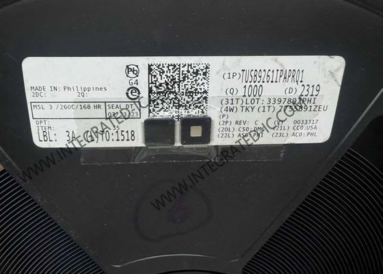 TUSB9261IPAPRQ1 Integrated Circuit Chip with SuperSpeed USB 3.0 to SATA Bridge Supporting 5 Gb/s Data Rate in HTQFP-64 Package