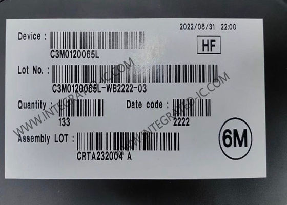 ترازستورهای متمایز SiC MOSFET C3M0120065L 650V