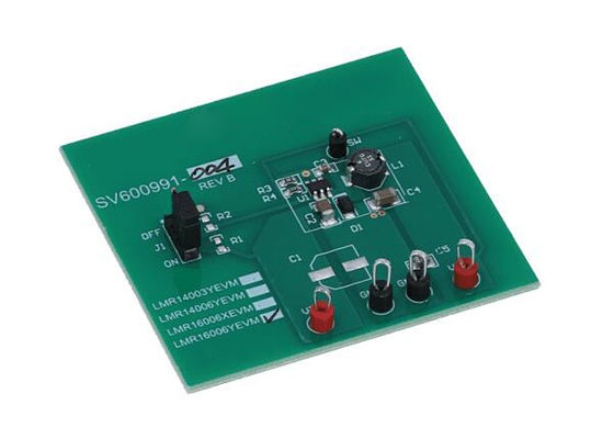 ماژول ارزیابی راه‌حل‌های تعبیه‌شده LMR16006YEVM رگولاتور کاهنده 600 میلی‌آمپر LMR16006