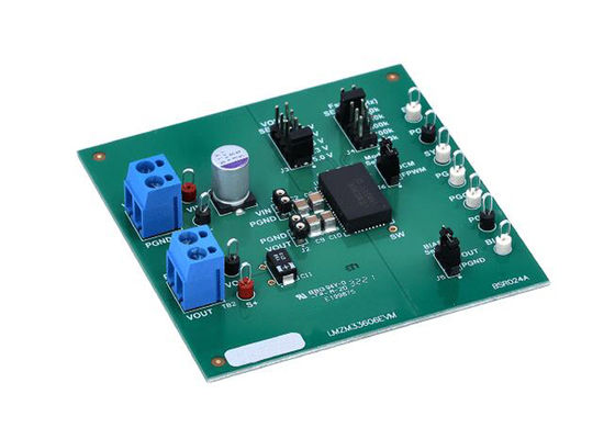 برد ارزیابی ماژول توان LMZM33606 با راه‌حل‌های تعبیه‌شده 6A LMZM33606
