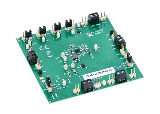 برد ارزیابی شارژر باتری باک BQ24165EVM-741 Embedded Solutions با جریان 2.5 آمپر