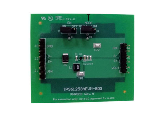 TPS61253AEVM-803 راه حل های جاسازی شده 3.5MHz 2.3V تا 5.5V ماژول ارزیابی کنورتر تقویت