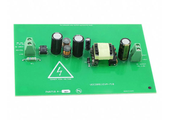 UCC28911EVM-718 راه حل های جاسازی شده 47 هرتز تا 64 هرتز هیئت ارزیابی سوئیچر جانبی اصلی