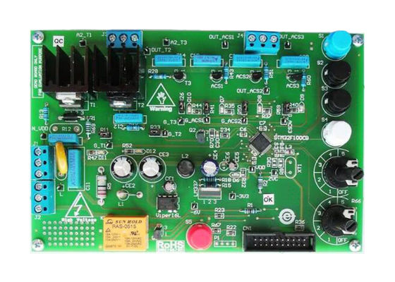 برد نمایشی راه حل های تعبیه شده STEVAL-IHT005V2 کنترل STM32F100 ACS/Triac