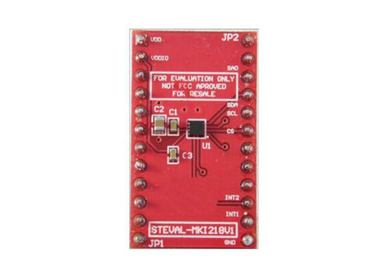 STEVAL-MKI218V1 راه حل های جاسازی شده AIS2IH Adapter Board Board 3-Axis Accelerometer Board