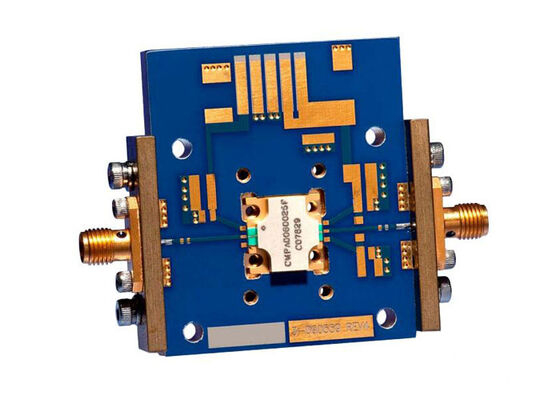 CMPA0527005F-AMP1 هیئت آزمون راه حل های جاسازی شده CMPA2735075F هیئت ارزیابی تقویت کننده قدرت MMIC GaN