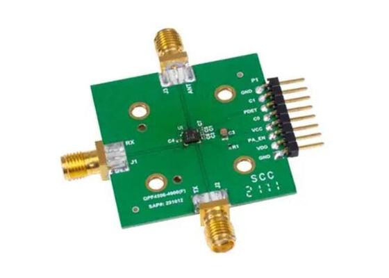 بردهای ارزیابی ماژول جلویی Wi-Fi 6 با فرکانس 5 گیگاهرتز برای راهکارهای تعبیه شده QPF4506EVB-01