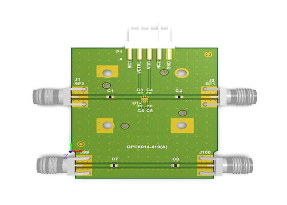 برد ارزیابی سوئیچ SPST با ایزولاسیون بالا و جاذب برای راهکارهای تعبیه شده QPC6014PCK401