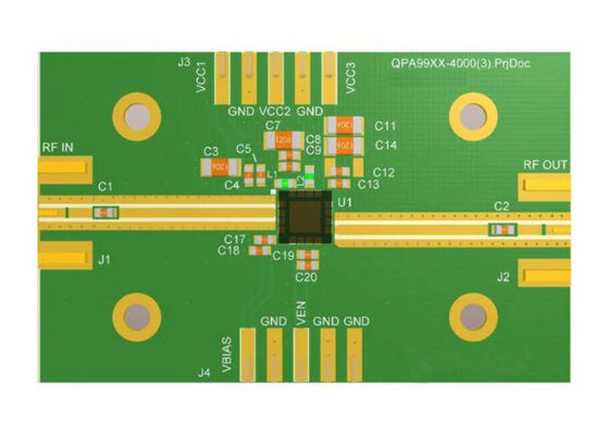 QPA9908EVB01 راه حل های جاسازی شده هیئت ارزیابی تقویت کننده قدرت خطی سازی شده با کارایی بالا