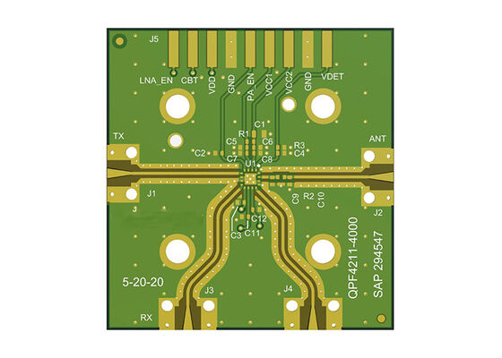 برد ارزیابی ماژول جلویی Wi-Fi 6 یکپارچه شده برای راهکارهای تعبیه شده QPF4211EVB