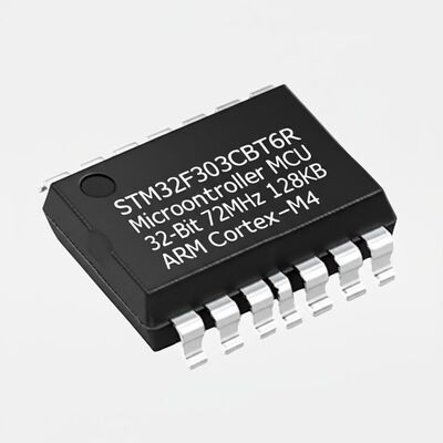 ریزکنترل‌گر 32 بیتی STM32F303CBT6TR با هسته 72 مگاهرتزی ARM Cortex-M4 و حافظه فلش 128 کیلوبایتی
