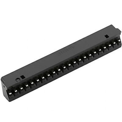 34 Position 2.54 mm Pitch Panel Mount Card Edge Connector for Wire-To-Board Applications