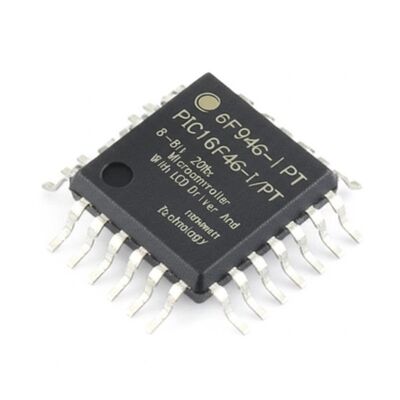 PIC16F946-I/PT 8-Bit Microcontroller MCU with 20MHz Speed LCD Driver and nanoWatt Technology