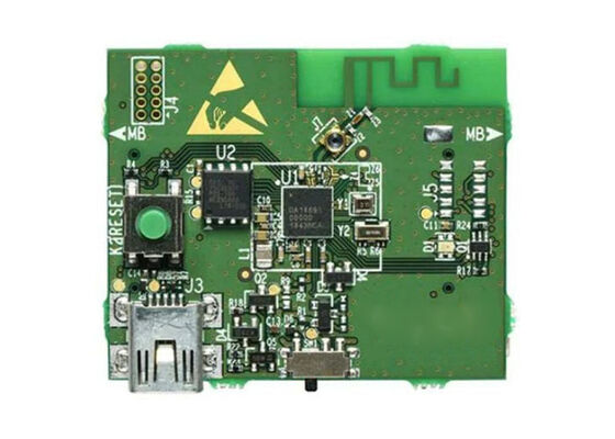 DA14699-00HRDB-P راه حل های جاسازی شده VFBGA100 Daughterboard DA14699 BT کم انرژی 5.2 کیت توسعه Pro