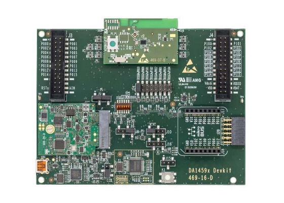 DA14592MOD-01DEVKT-P راه‌حل‌های تعبیه‌شده DA14592 SmartBond Module Evaluation Board