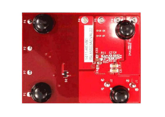 برد ارزیابی راه‌حل‌های تعبیه‌شده ISL85003EVAL2Z برای رگولاتور باک همزمان ISL85003 3A